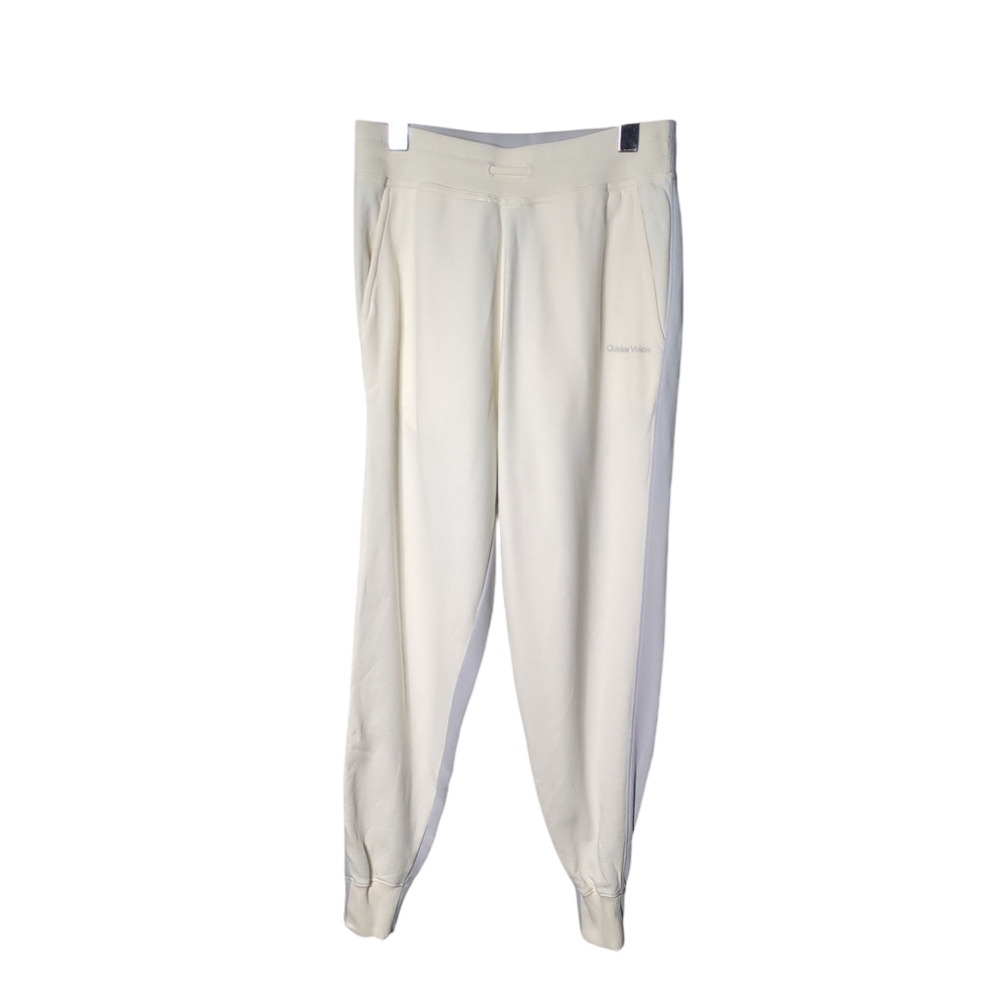 Outdoor‎ Voices Pickup Cotton Joggers Sweatpants Size Medium Two Tone Colorblock